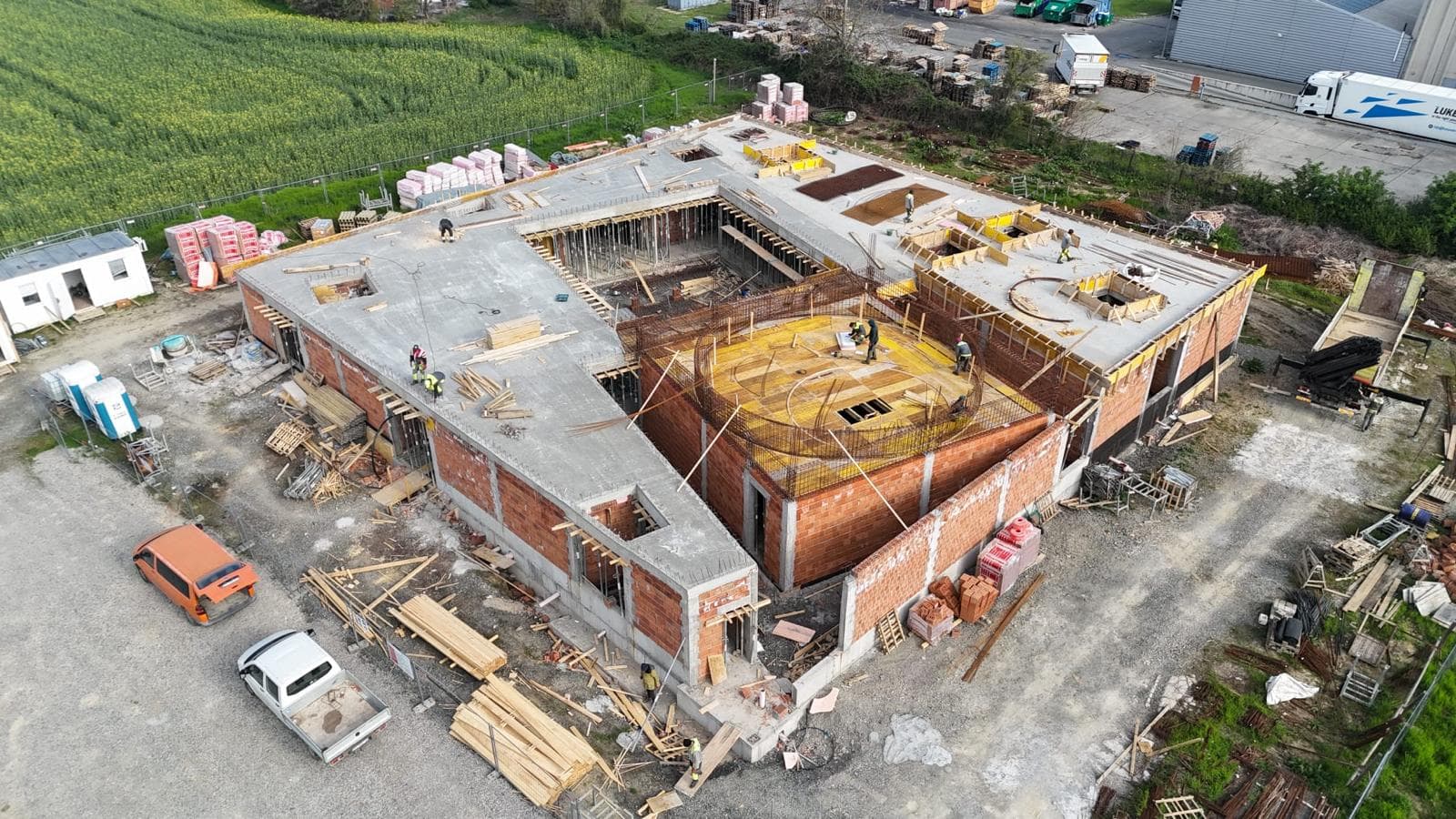 Islamski centar Osijek - pogled s jugoistoka