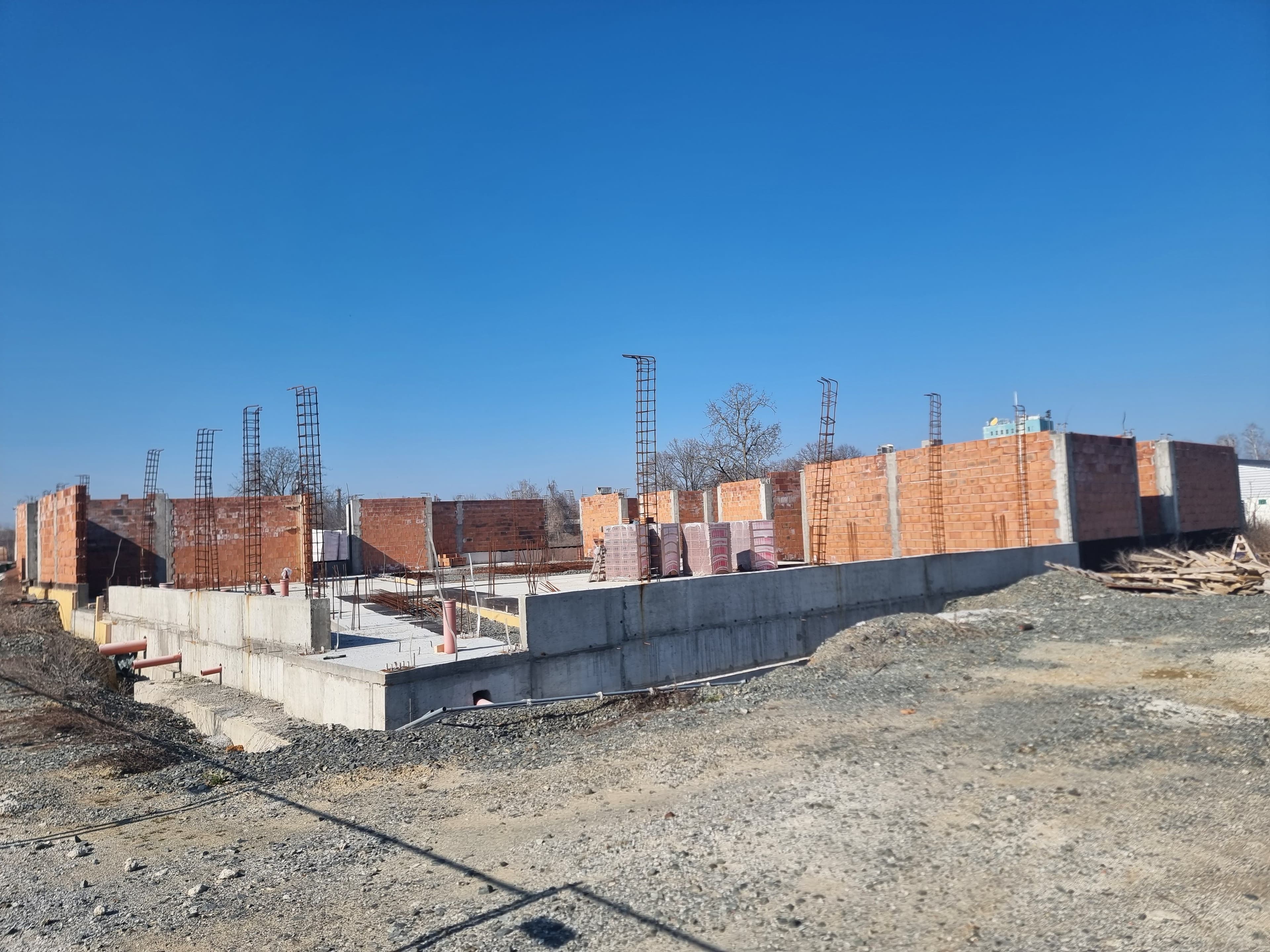 Zidanje Islamskog centra Osijek