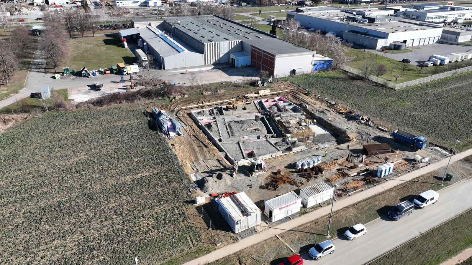 Gradilište Islamskog centra u Osijeku