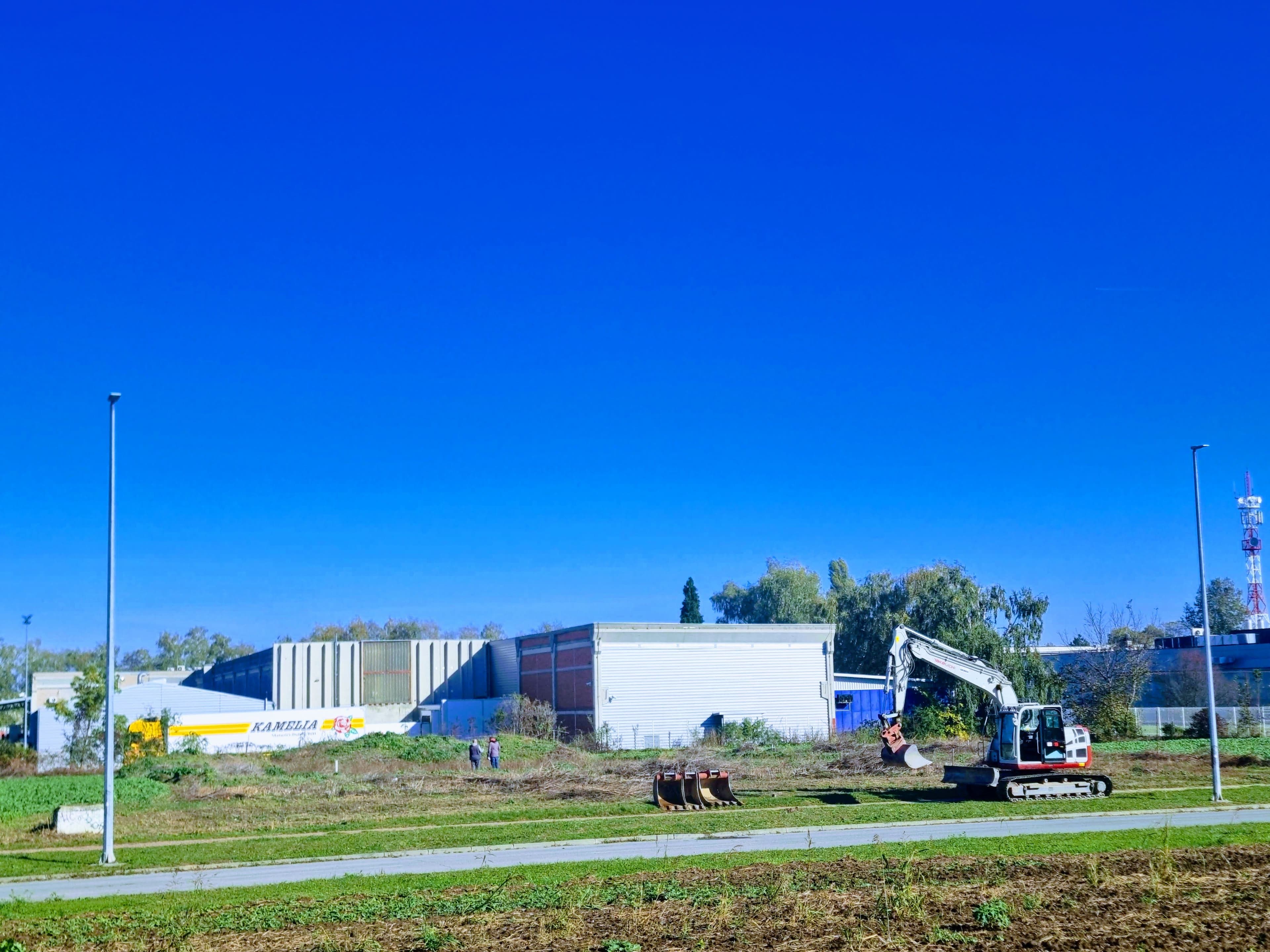 Prvi iskopi na Islamskom centru Osijek