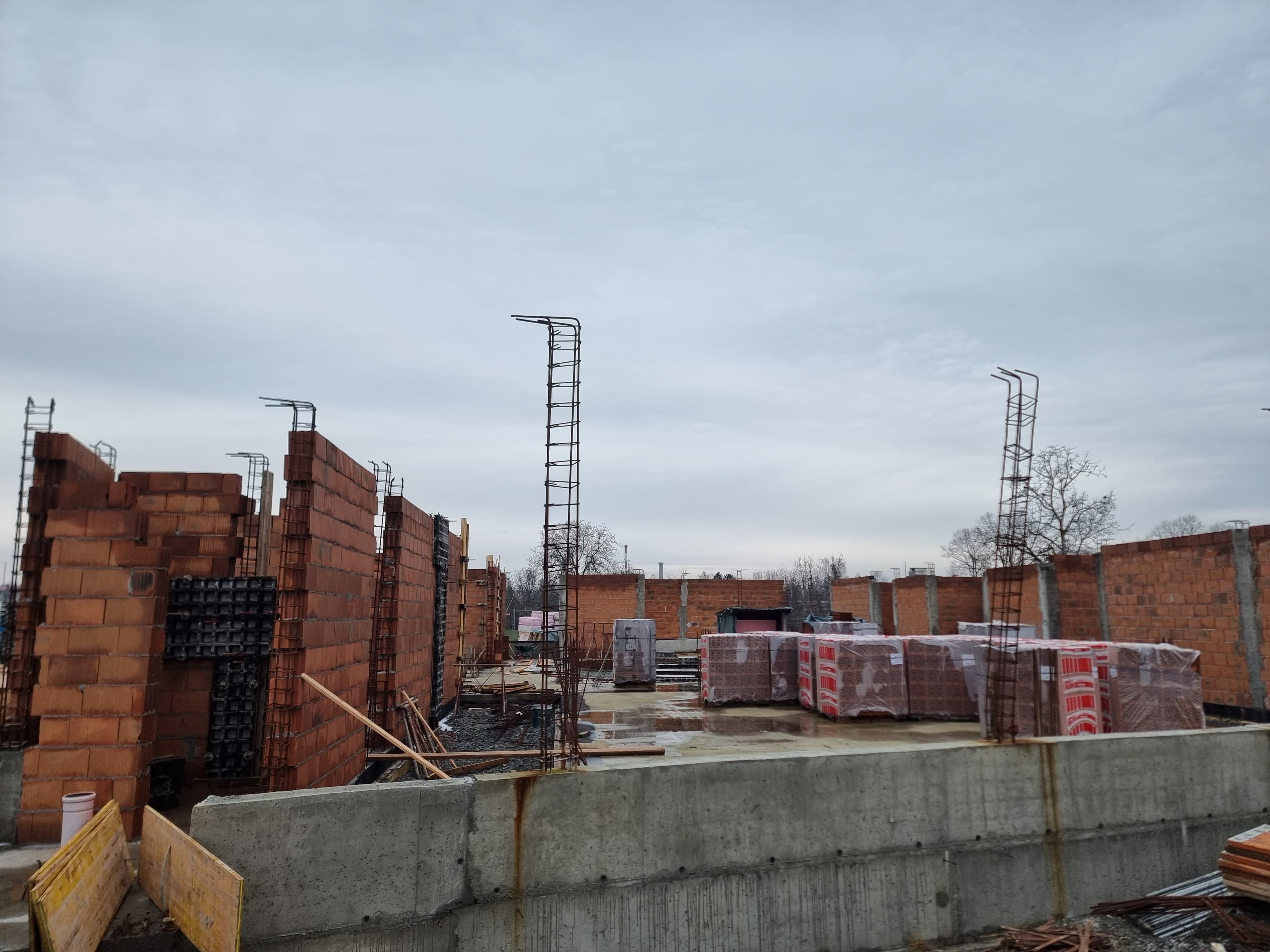 Zidanje - Islamski centar Osijek