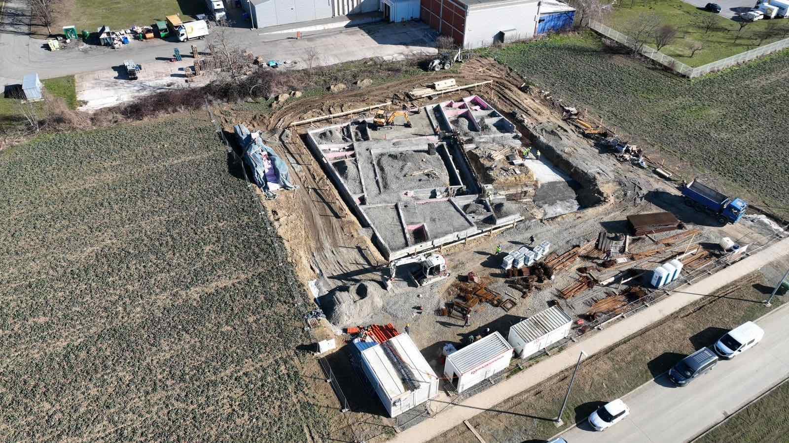 Gradilište Islamskog centra u Osijeku